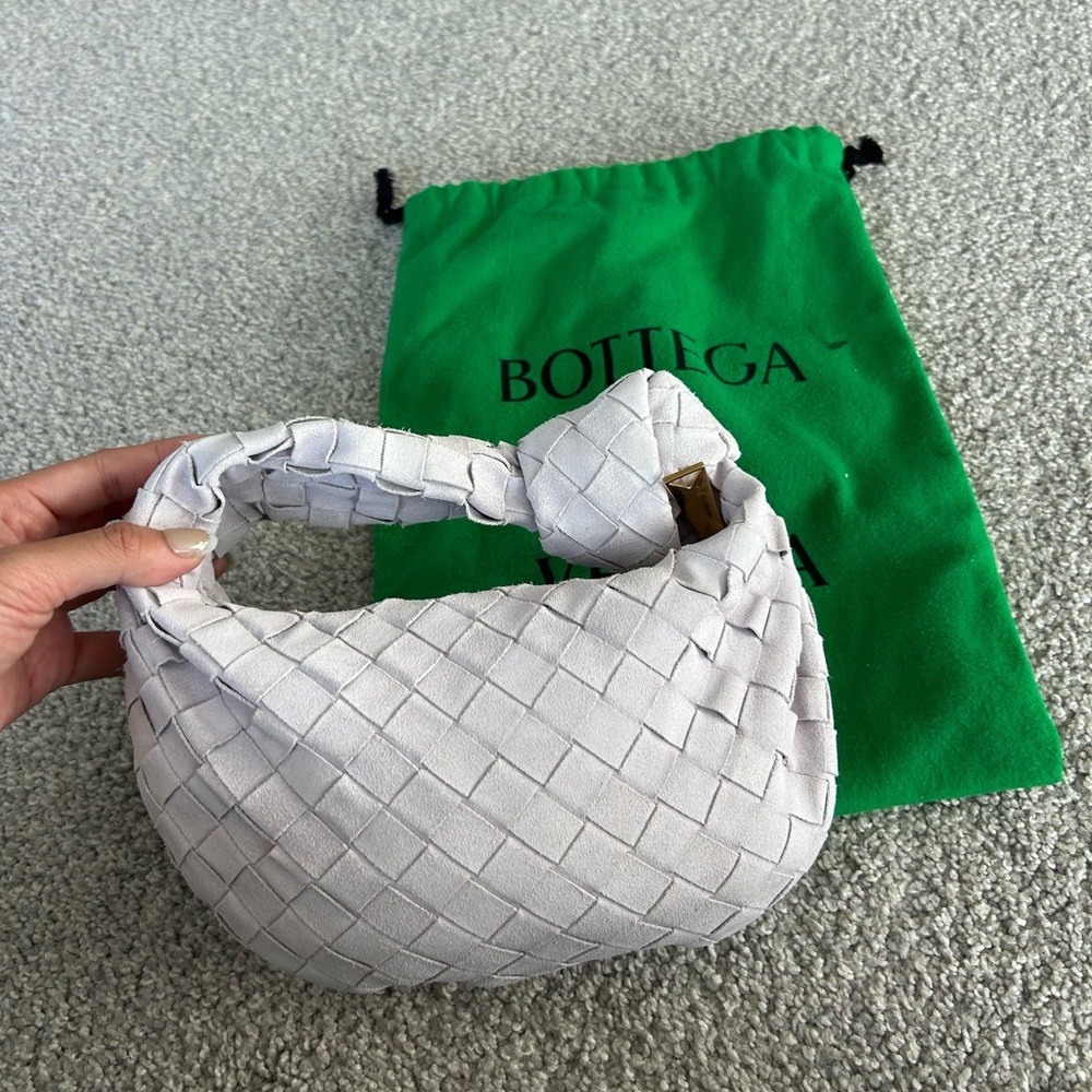 Bottega veneta suede mini jodie bag